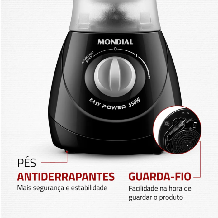 Liquidificador Mondial  L-550-B - Image 6