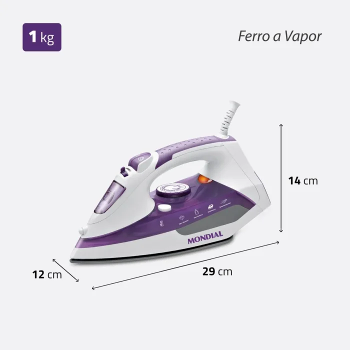 Ferro a Vapor Mondial F-40 - Image 5